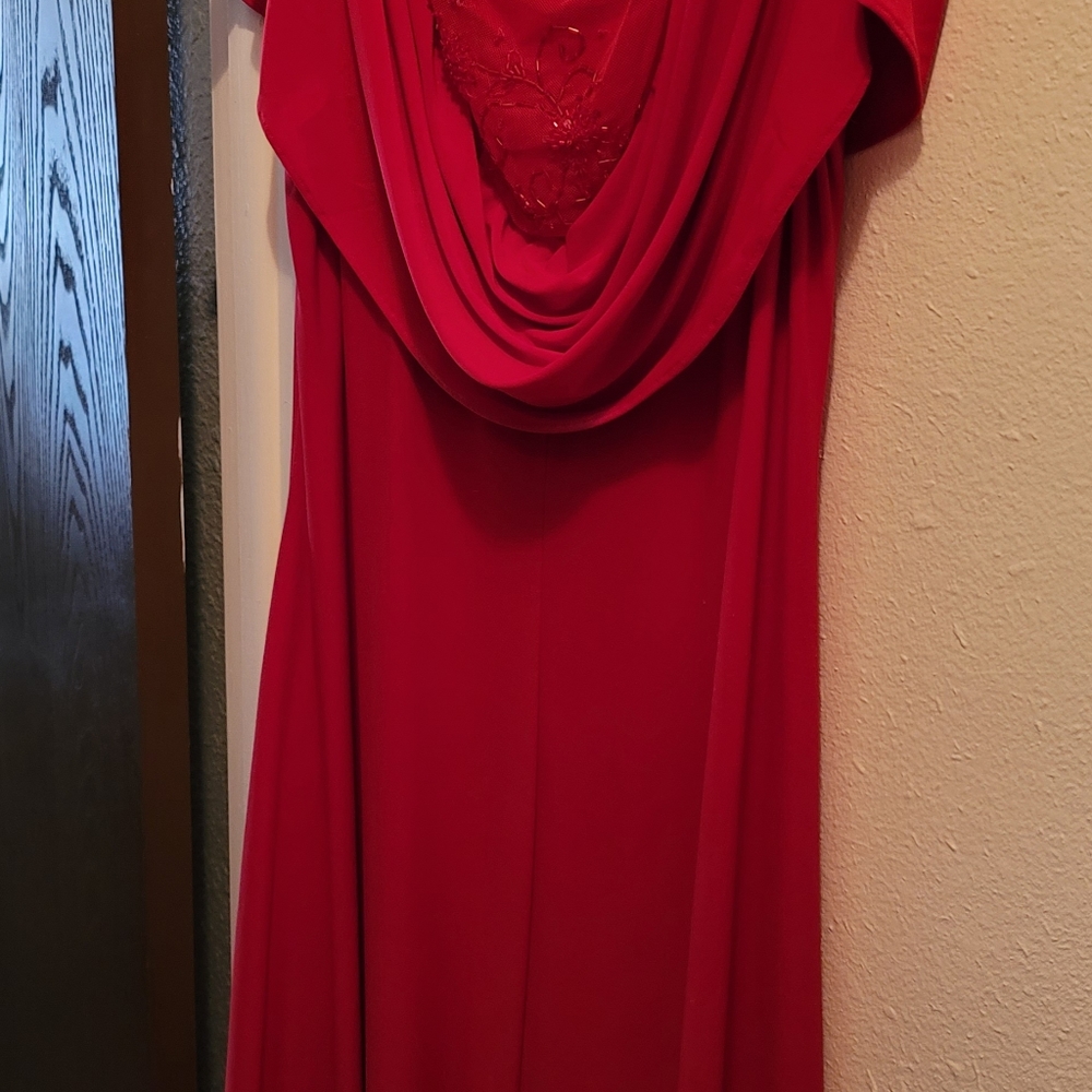 Dress barn red dress